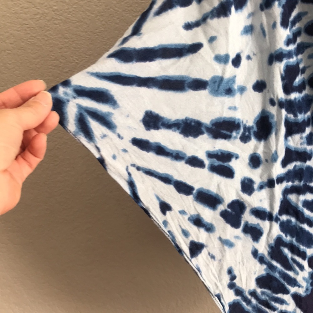 Calvin Klein Tie Dye Kimono Cover up - Picture 3 of 5